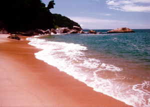 Praia Brava em Caraguatatuba