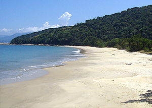 Praia Ponta Aguda em Caraguatatuba