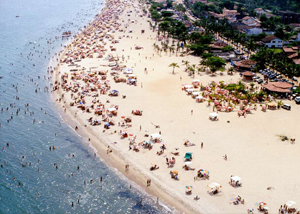 Praia da Cocanha em Caraguatatuba